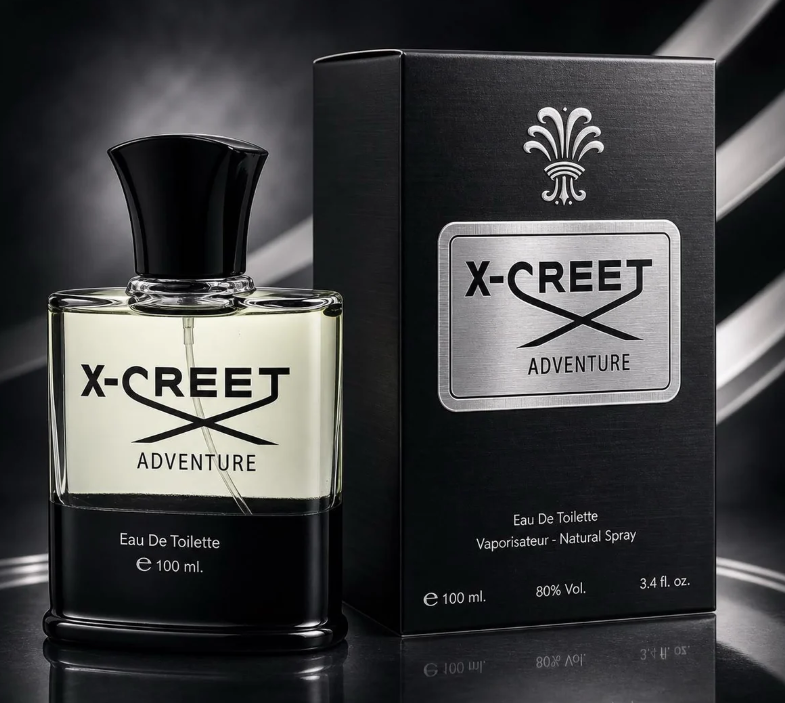 X-Creet Adventure EDT Perfume 🖤  Fresh. Bold. Adventurous.