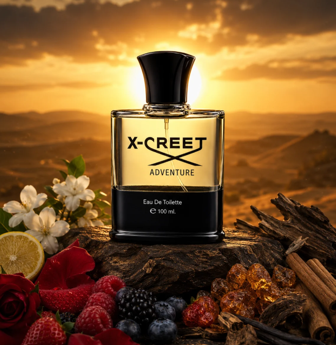 X-Creet Adventure EDT Perfume 🖤  Fresh. Bold. Adventurous.