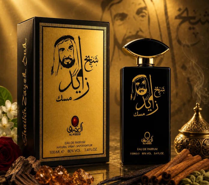 Shaikh Zayed Musk Perfume 🌙✨  Elegant. Clean. Timeless.